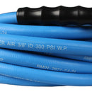 BluBird 3/8" x 50ft Air Hose 300 PSI Rubber Kink Resistant Flexible BB3850