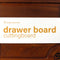 Bad Boy Boards Drawer Board Caitlin 10.5 x 11.5 x .875 Sapele DRAWERB-CAITLIN