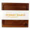 Bad Boy Boards Drawer Board Caitlin 10.5 x 11.5 x .875 Sapele DRAWERB-CAITLIN