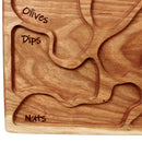 Bad Boy Boards Bite Enrique Charcuterie Board 18"x12"x1" Cherry BITE-ENRIQUE