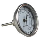 3" BBQ Pit Grill Thermometer Cooking Dial 550F Temp Gauge Smoker Temperature