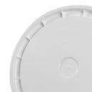 Leaktite Universal Plastic Bucket Lid For 5-Gallon Buckets Snap-On 12-In White