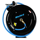 BluBird Rubber 3/8" X 50' Air Hose Single Arm 20 Gauge w/ 3' Jumper Hose 300 PSI BBR3850