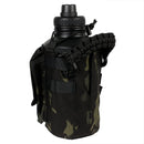 Iron Infidel Insulated Stainless Steel Battle Bottle With Sleeve Black Camo 64oz