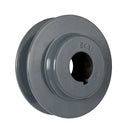 3.15" Single Groove B Section 5L Sheave with 7/8" (0.875") Keyed Bore - BK30