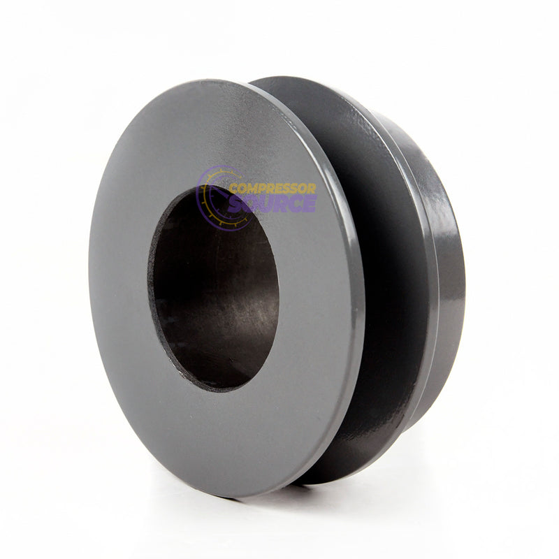3.15" Single Groove Pulley fits B Section V-Belt 5L with 1-3/8" Sheave Bushing BK30H