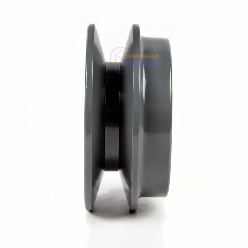 3.15" Single Groove Pulley fits B Section V-Belt 5L with 1-3/8" Sheave Bushing BK30H