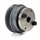 3.15" Single Groove Pulley fits B Section V-Belt 5L with 5/8" Sheave Bushing BK30H