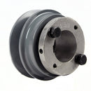 3.15" Single Groove Pulley fits B Section V-Belt 5L with 1-3/8" Sheave Bushing BK30H