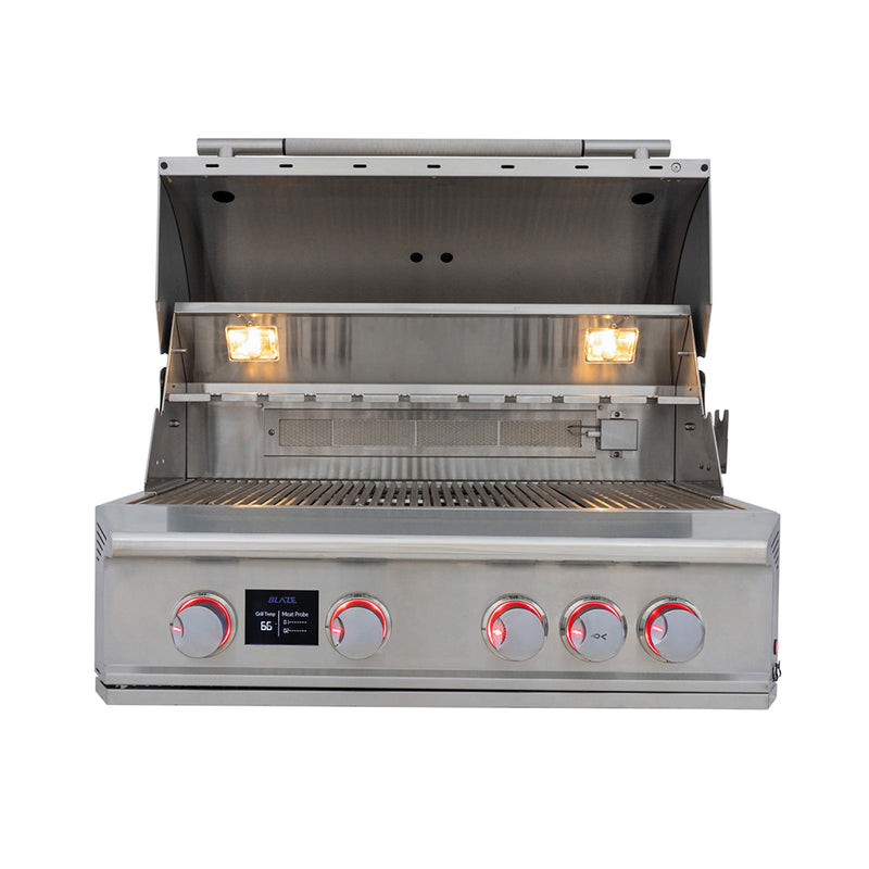 Blaze LTE Pro 4 Burner 32" Propane Gas Grill Stainless Steel BLZ-4LTEPRO-LP