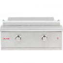 Blaze 30" 2 Burner Built-In Gas Griddle Stainless Steel BLZ-GRIDDLE-LTE-LP