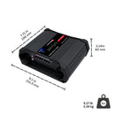 Stetsom 3000 Watts RMS Amplifier Mono Full Range Digital 4 Ohm Bravo Attack