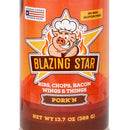 Blazing Star Pork'n Rub & Seasoning Sweet & Spicy Gluten Free No MSG 13.7 Oz