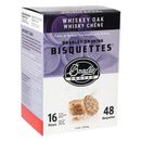 Bradley Smoker 48 Pack Whiskey Oak Flavor Bisquettes Premium Hardwood Chips