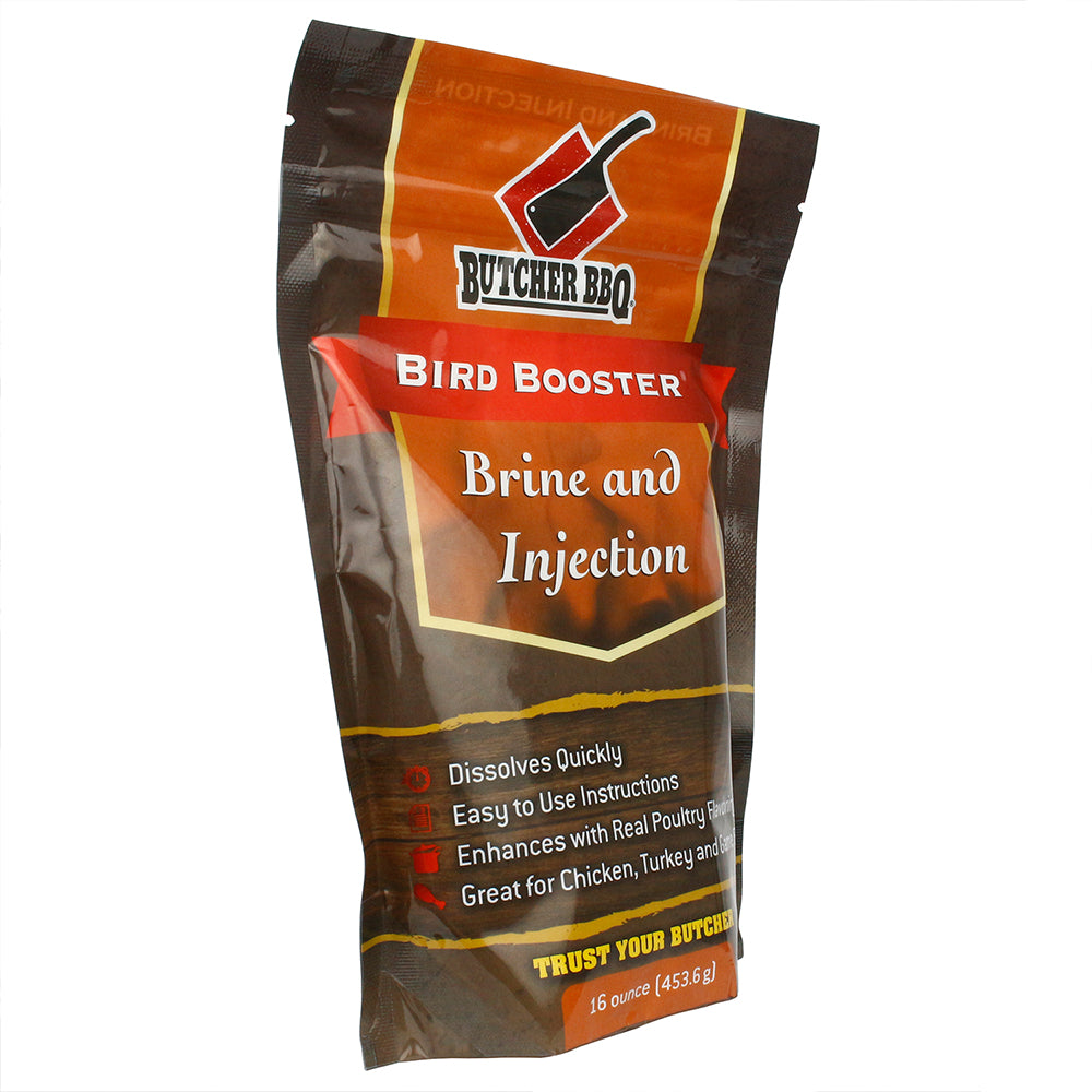 Butcher Bbq Bird Booster Brine And Injection Chicken Turkey Resealable Robidoux Inc