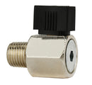1/4" Male NPT Manual Ball Valve Style Air Compressor Tank Drain Petcock