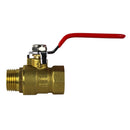 1/2" Male Female NPT Brass Ball Valve Water Moisture Air Tank Drain Shut Off BV04