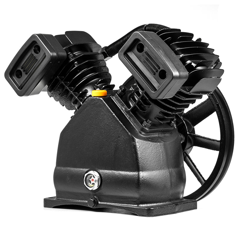 3 HP Replacement Air Compressor Pump Single Stage 2 Cylinder 12.7 CFM V Style