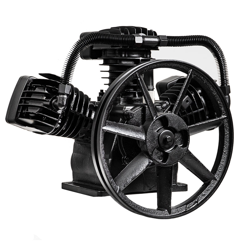 5 HP Replacement Air Compressor Pump Single Stage 3 Cylinder 18.5 CFM 140 PSI Max