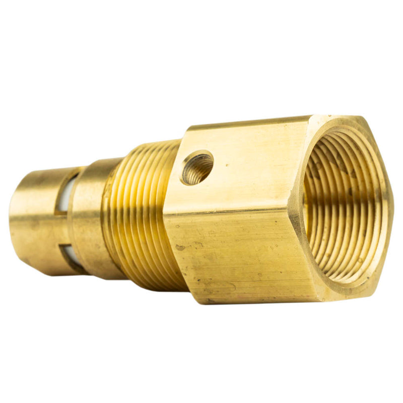 1 1/4" Female NPT X 1 1/4"  Male MNPT Air Compressor In Tank Check Valve Brass