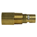 In Tank Brass Check Valve 3/4" Female NPT x 1" Male NPT