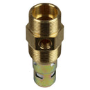 3/4" X 3/4" Air Compressor In Tank Check Valve Male NPT x Compression Brass