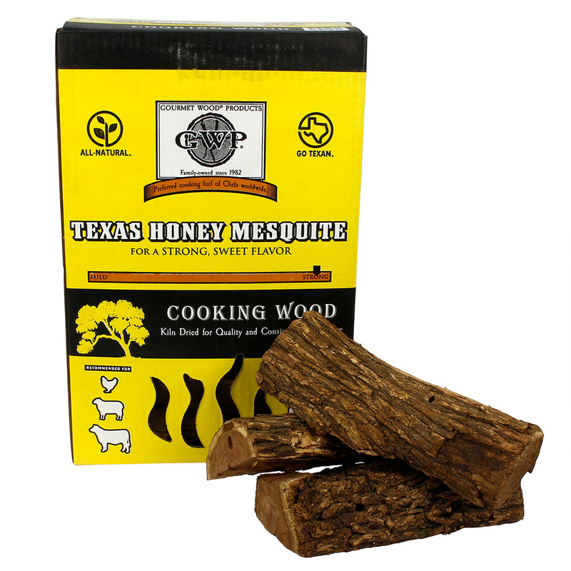 Gourmet Wood Products Texas Honey Mesquite Cooking Wood Kiln Dried All Natural