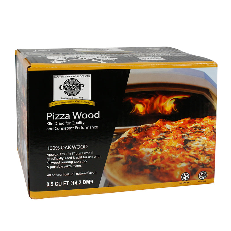 Gourmet Wood Products Pizza Cooking Wood Kiln-Dried All-Natural Oak .5 Cu Ft