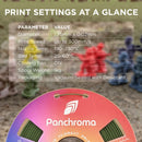 Polymaker Panchroma Matte PLA Filament 1.75mm 1kg (2.2lbs) 3D Printer Filament - Matte Army Beige