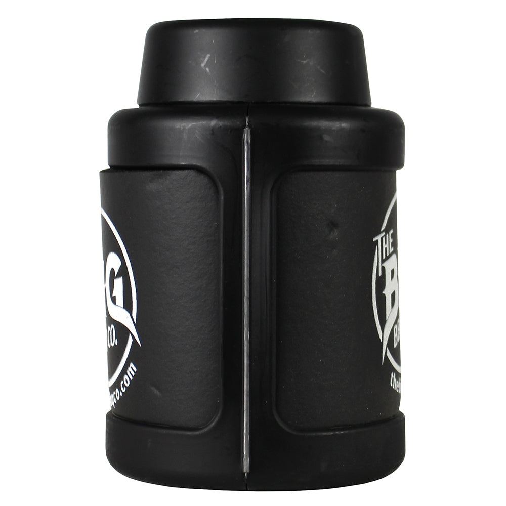 Big BBQ Co. Can Stein Koozie w/ Lid Black CanStein-BigBBQ – Robidoux Inc.