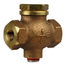 1/8" Solid Cast Brass In Line Horizontal In Line Check Valve for Air Compressor