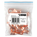 DS18 1/0 Gauge Copper Ring Terminals Lug Wire Connector Pack of 10 CCL1/0 10X