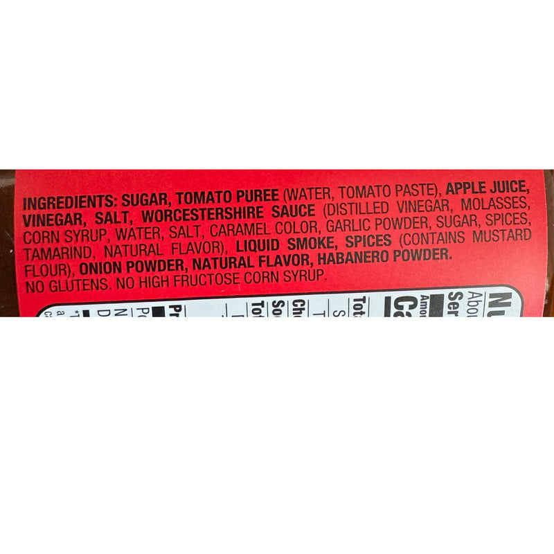 Texas Pepper Jelly Craig's BBQ Sauce 21 Oz Bottle 23584-TexasPepper