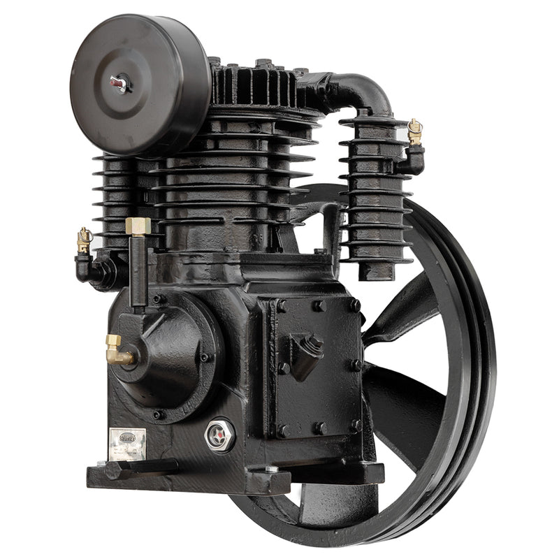 5 HP Replacement Air Compressor Pump Two Stage 2 Cylinder 19 SCFM Max CS1105T