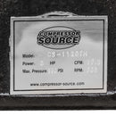 5 HP Replacement Air Compressor Pump 2 Stage 2 Cylinder 19 CFM w/ Head Unloaders