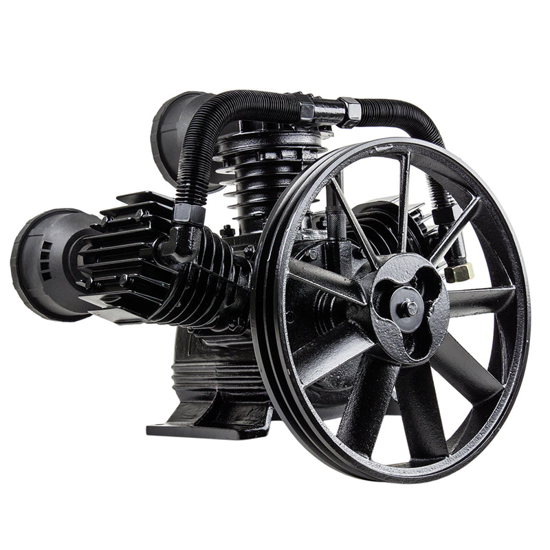 5 - 7.5 HP Replacement Air Compressor Pump Single Stage 3 Cylinder 17.5 CFM Max CS3080