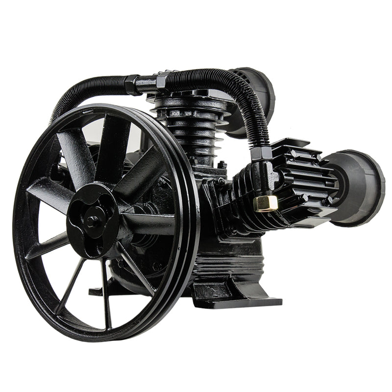 5 - 7.5 HP Replacement Air Compressor Pump Single Stage 3 Cylinder 17.5 CFM Max CS3080