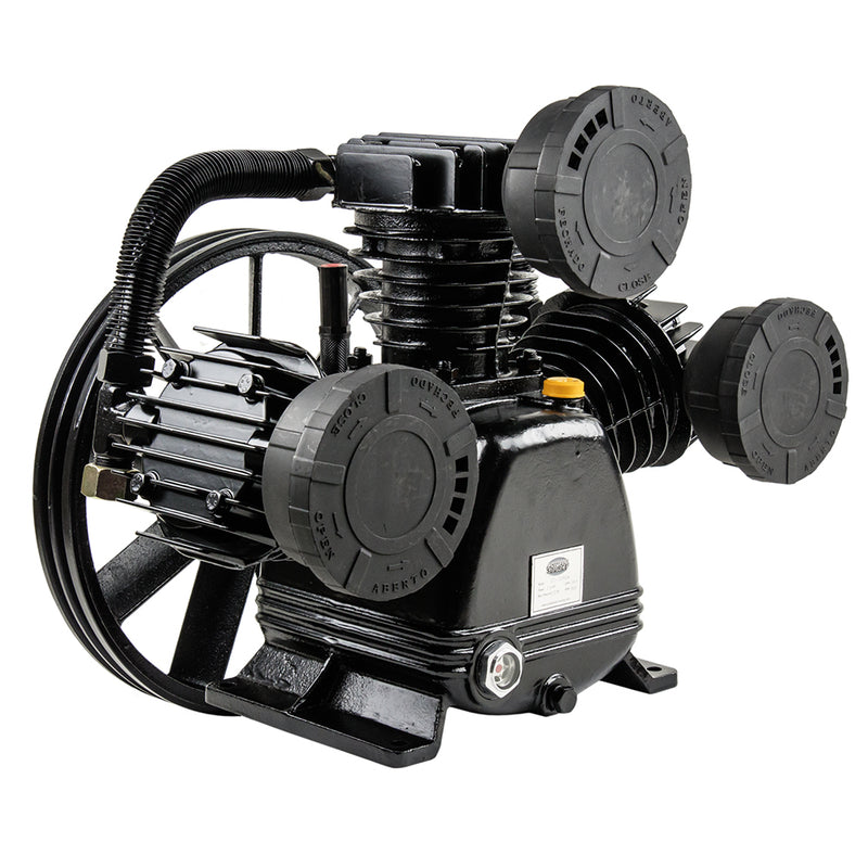 5 - 7.5 HP Replacement Air Compressor Pump Single Stage 3 Cylinder 17.5 CFM Max CS3080