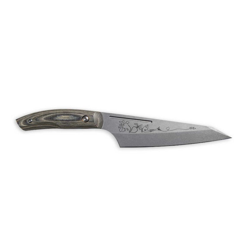 Messermeister Chef April Bloomfield Carbon 6.5 Inch Chef's Knife CS686-06