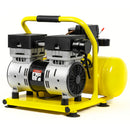 2 Gallon 1 HP Oil Free Air Compressors Portable Hand Carry 110V 125 PSI 4.9 CFM