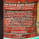Joes Kansas City Rocket Pig Sweet Hot BBQ Sauce 20.5 Oz Cayenne Pepper CT00800