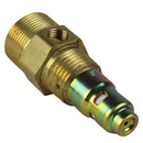 In Tank Brass Air Compressor Check Valve 1/2" Male NPT x 3/4" Compression