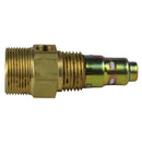 In Tank Brass Air Compressor Check Valve 1/2" Male NPT x 3/4" Compression