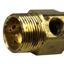 In Tank Brass Air Compressor Check Valve 1/2" Male NPT x 5/8" Compression