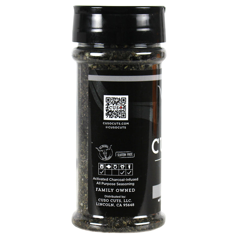 Cuso Cuts Dirt Seasoning Activated Charcoal Gluten Free Vegan Non GMO CUSO-DIRT