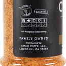 Cuso Cuts Dust Seasoning 5 Oz Gluten Free Vegan Non-GMO All Natural CUSO-DUST