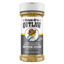 Dan-O's Outlaw Butter Steak Seasoning 6.9 Oz Garlic Onion DBP69