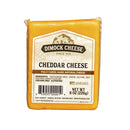 Dimock Cheese Mild Cheddar Block Handcrafted Fully-Cured Hard Gluten-Free 8 Oz