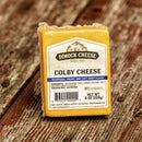 Dimock Cheese Colby Block Semi-Soft And Sweet Handcrafted Gluten-Free 8 Oz