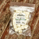 Dimock Dill Cheese Bites Handcrafted White Cheddar Cubed Curds Gluten-Free 6 Oz